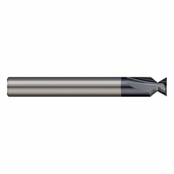 Harvey Tool 0.5000 in. 1/2 Cutter dia x 120° included Carbide Dovetail Cutter, 3 Flutes, AlTiN Coated 721732-C3